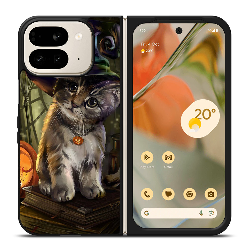 HALLOWEEN CAT CUTE Google Pixel 9 Pro Fold Case Cover