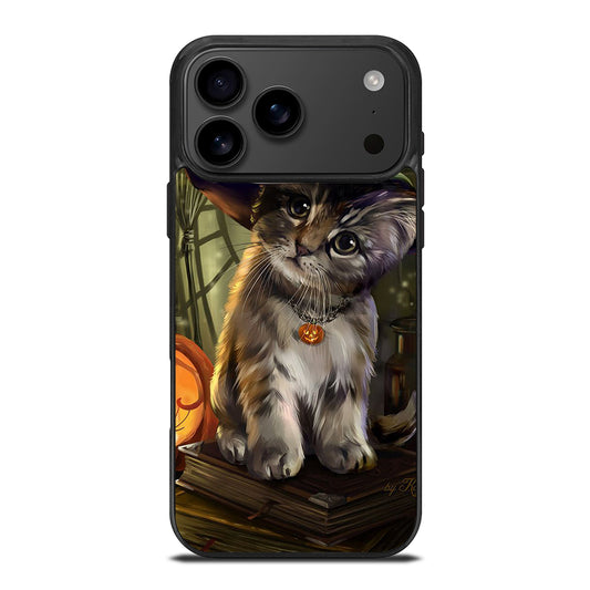 HALLOWEEN CAT CUTE iPhone 17 Pro Max Case Cover