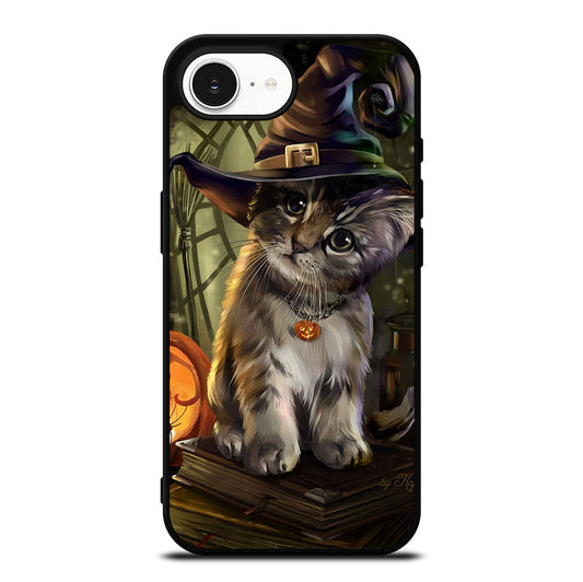 HALLOWEEN CAT CUTE iPhone 16e Case Cover