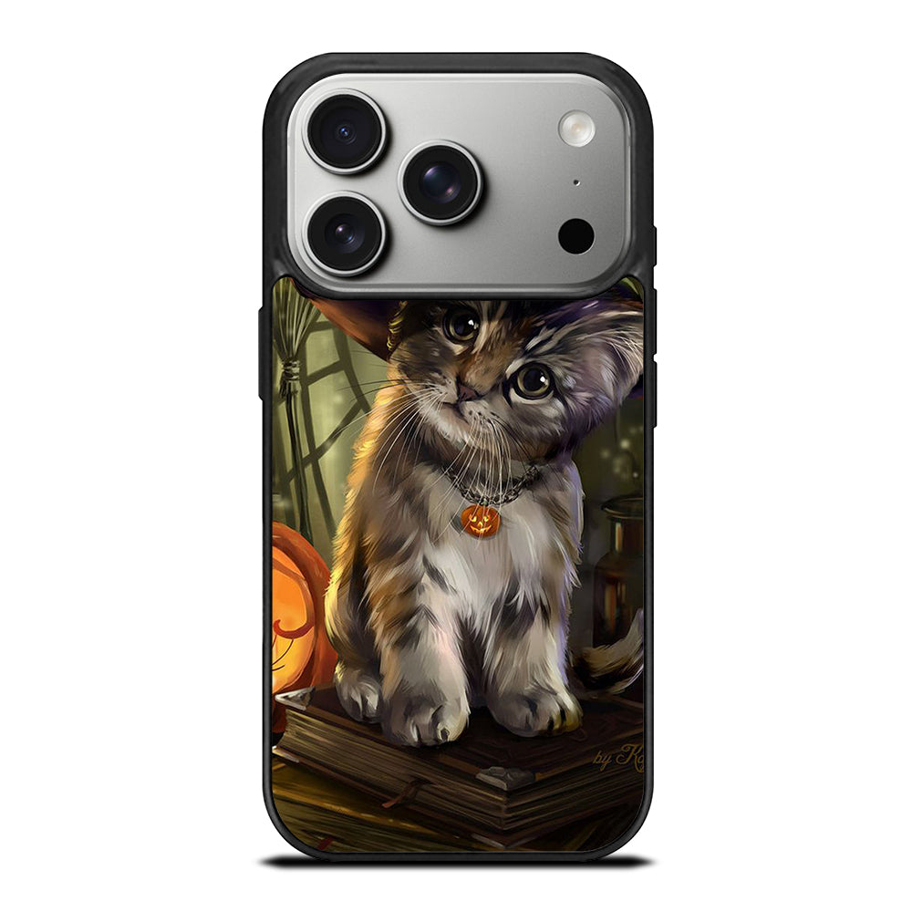 HALLOWEEN CAT CUTE iPhone 17 Pro Case Cover