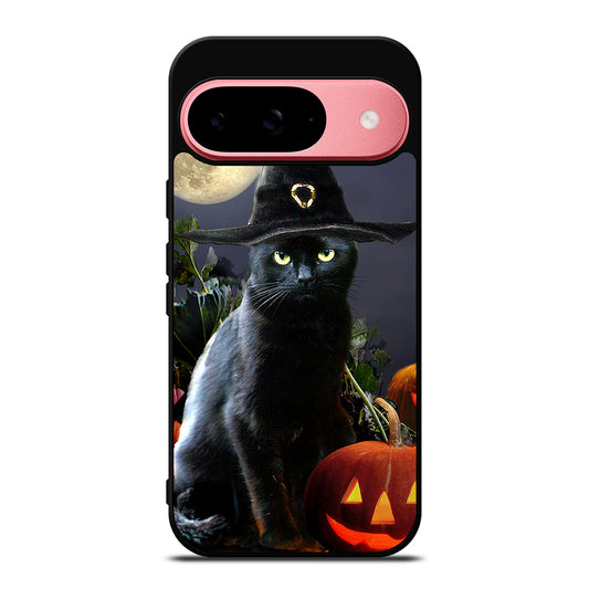 HALLOWEEN CAT PUMPKIN Google Pixel 9 Case Cover