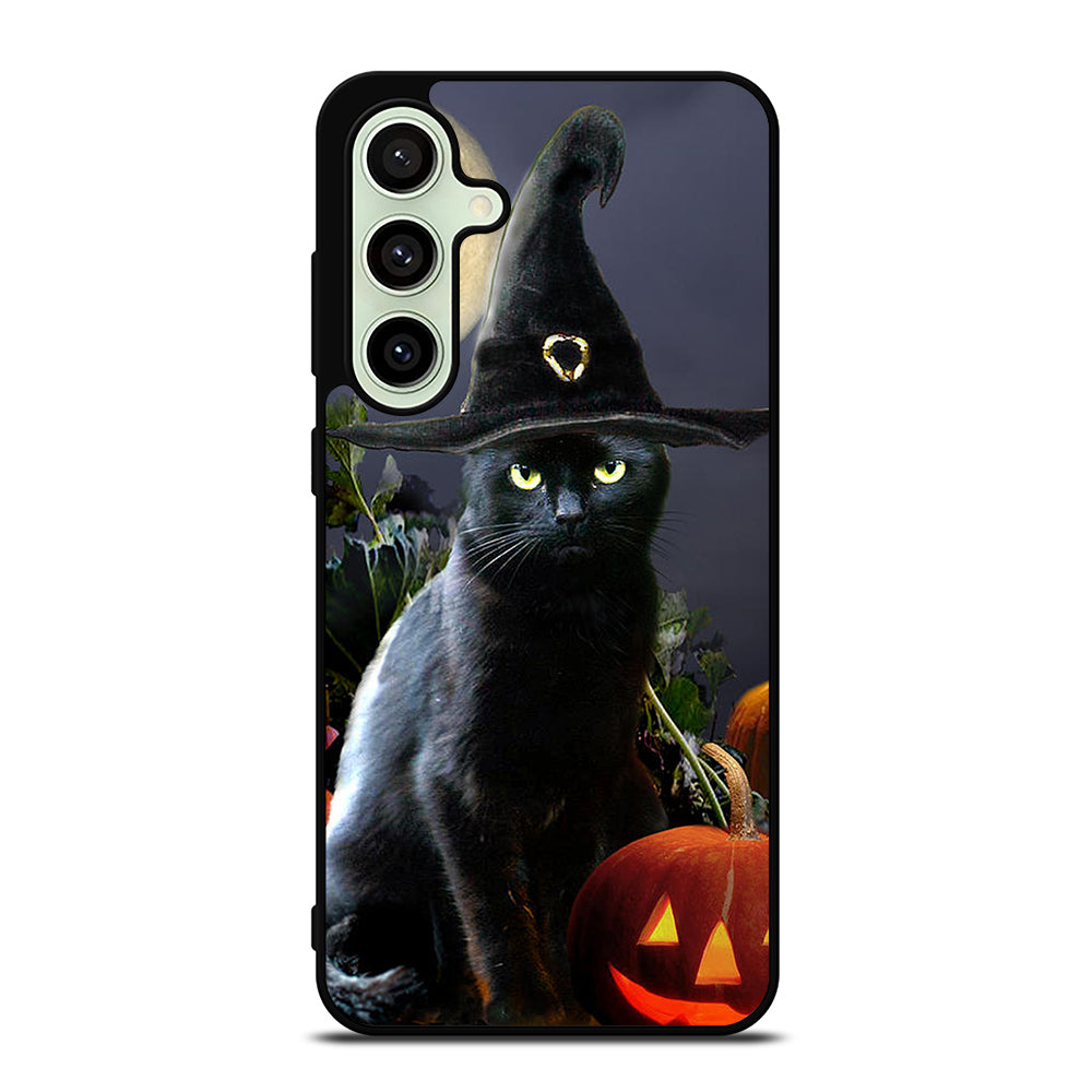 HALLOWEEN CAT PUMPKIN Samsung Galaxy S24 FE Case Cover