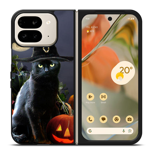 HALLOWEEN CAT PUMPKIN Google Pixel 9 Pro Fold Case Cover