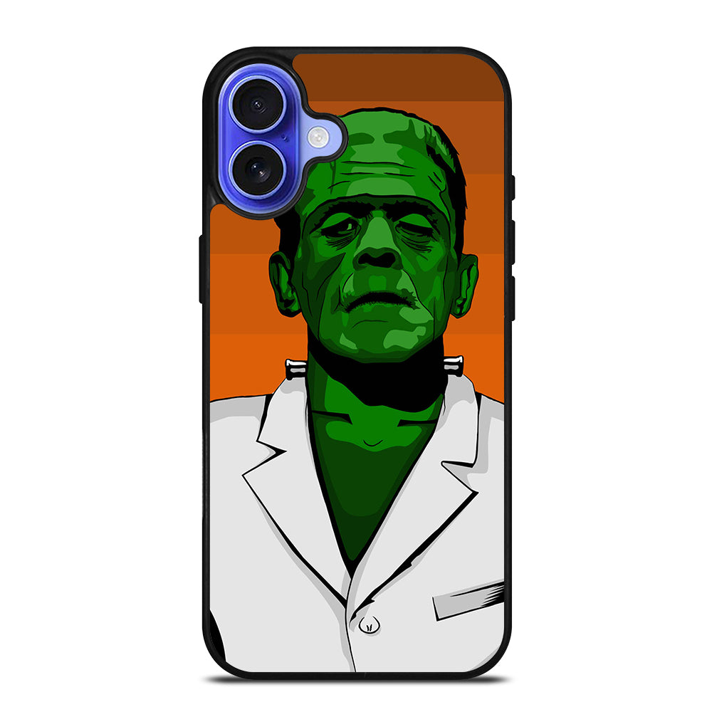 HALLOWEEN FRANKENSTEIN ART iPhone 16 Case Cover