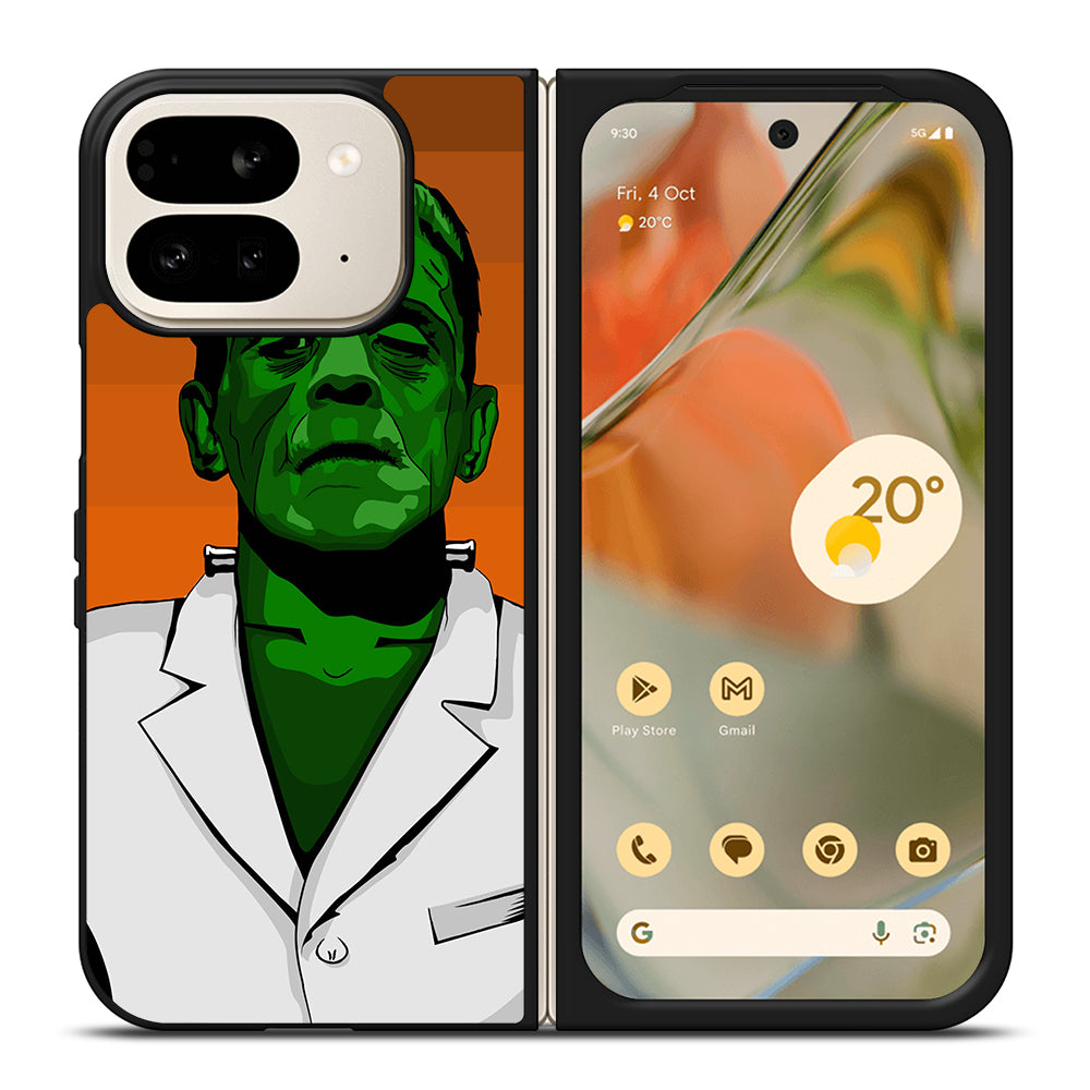 HALLOWEEN FRANKENSTEIN ART Google Pixel 9 Pro Fold Case Cover