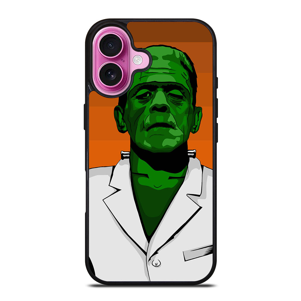 HALLOWEEN FRANKENSTEIN ART iPhone 16 Plus Case Cover