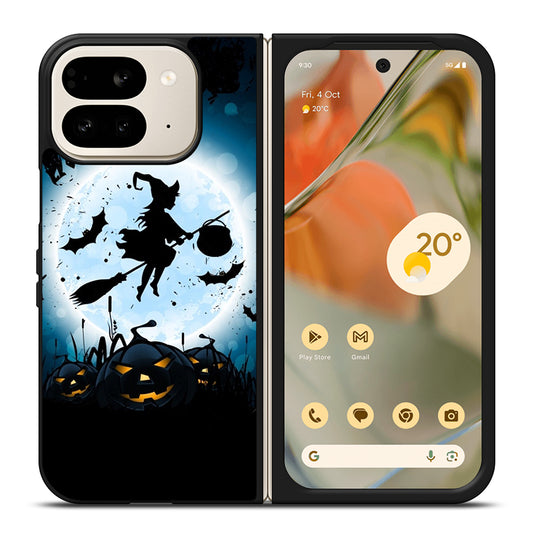 HALLOWEEN WITCH PUMPKIN Google Pixel 9 Pro Fold Case Cover