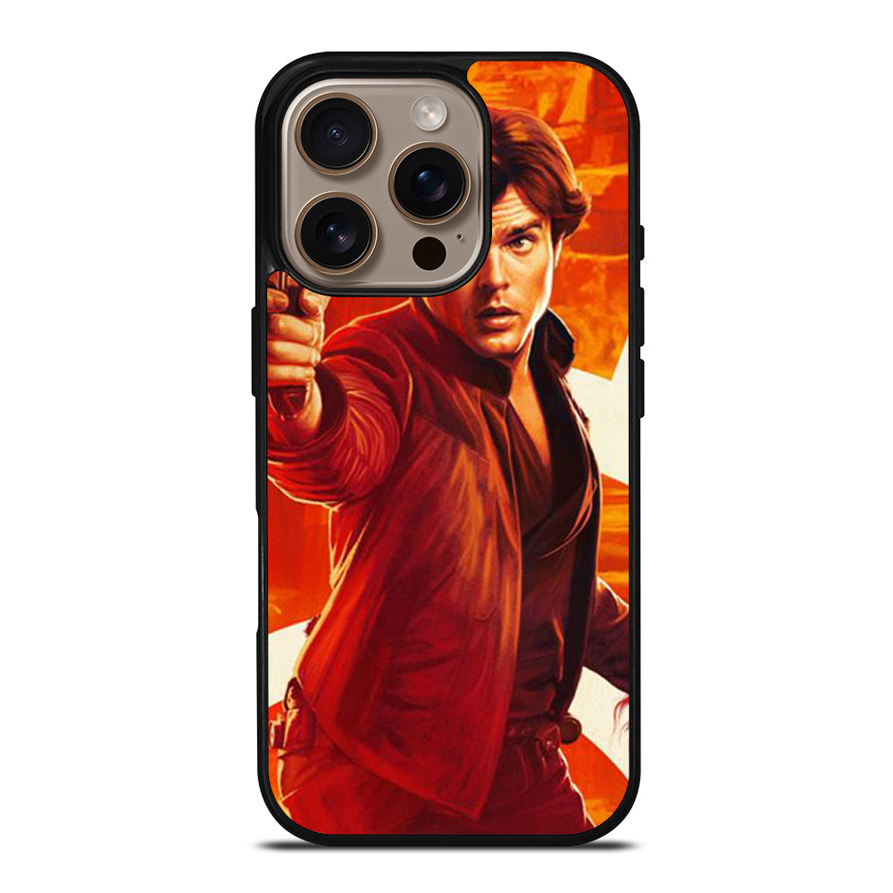 HANS SOLO STAR WARS POSTER iPhone 16 Pro Case Cover