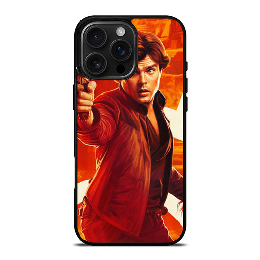 HANS SOLO STAR WARS POSTER iPhone 16 Pro Max Case Cover