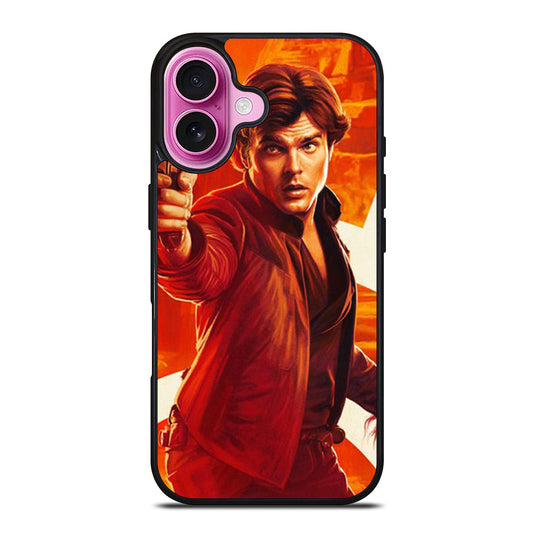 HANS SOLO STAR WARS POSTER iPhone 16 Plus Case Cover