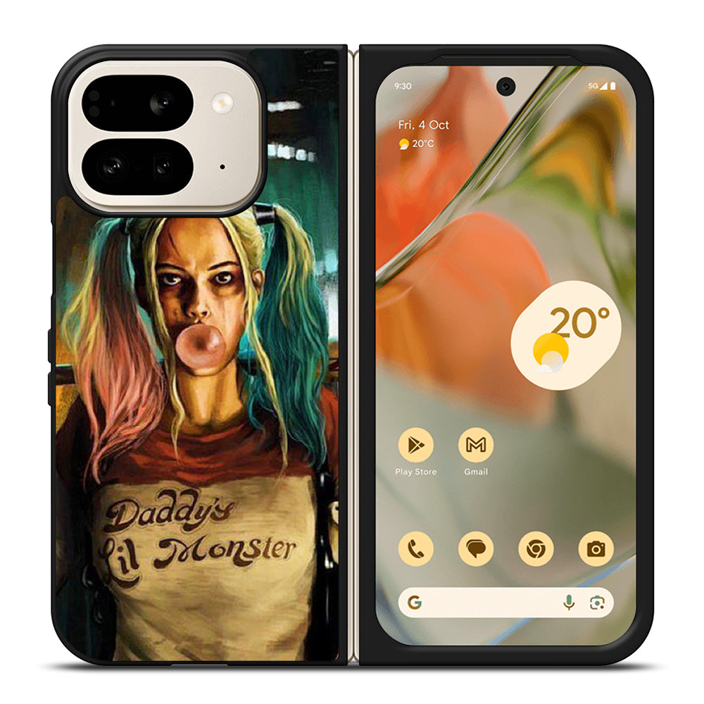 HARLEY QUINN BUBBLE GUM Google Pixel 9 Pro Fold Case Cover