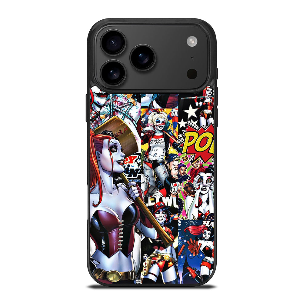 HARLEY QUINN COLLAGE iPhone 17 Pro Max Case Cover