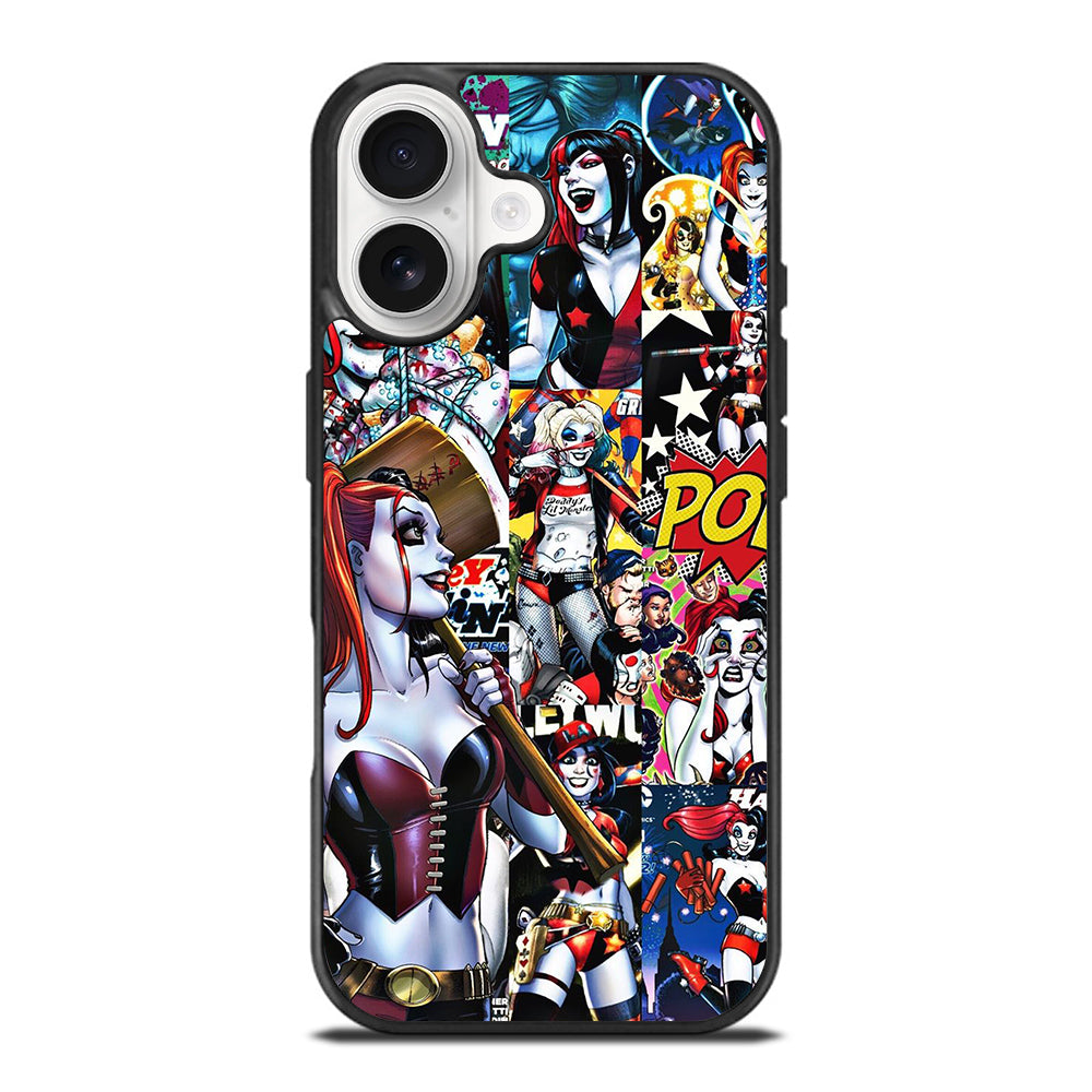 HARLEY QUINN COLLAGE iPhone 17 Case Cover