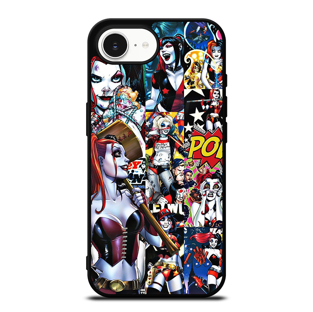 HARLEY QUINN COLLAGE iPhone 16e Case Cover