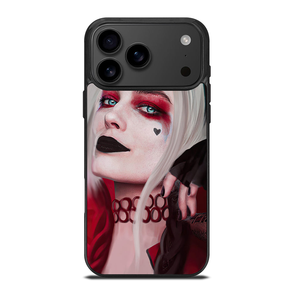 HARLEY QUINN FACE iPhone 17 Pro Max Case Cover