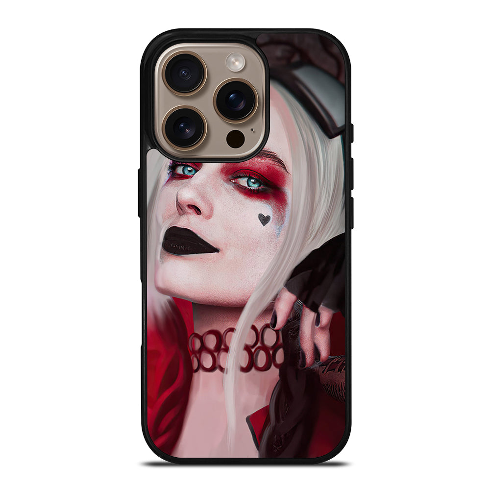 HARLEY QUINN FACE iPhone 16 Pro Case Cover