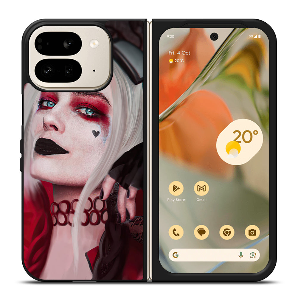 HARLEY QUINN FACE Google Pixel 9 Pro Fold Case Cover