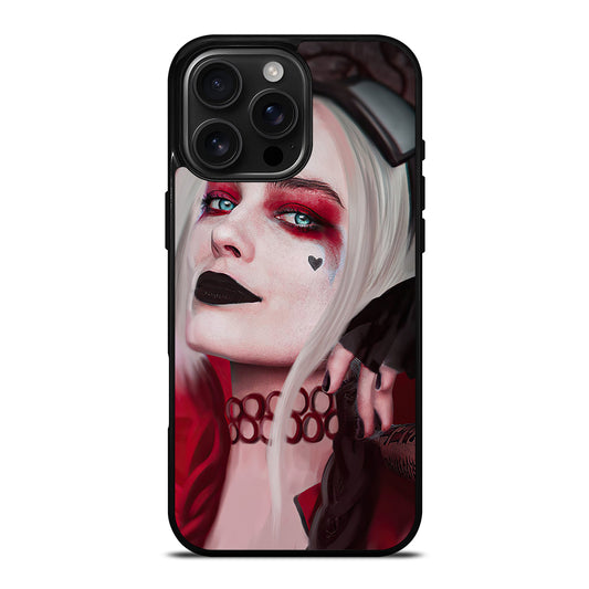 HARLEY QUINN FACE iPhone 16 Pro Max Case Cover
