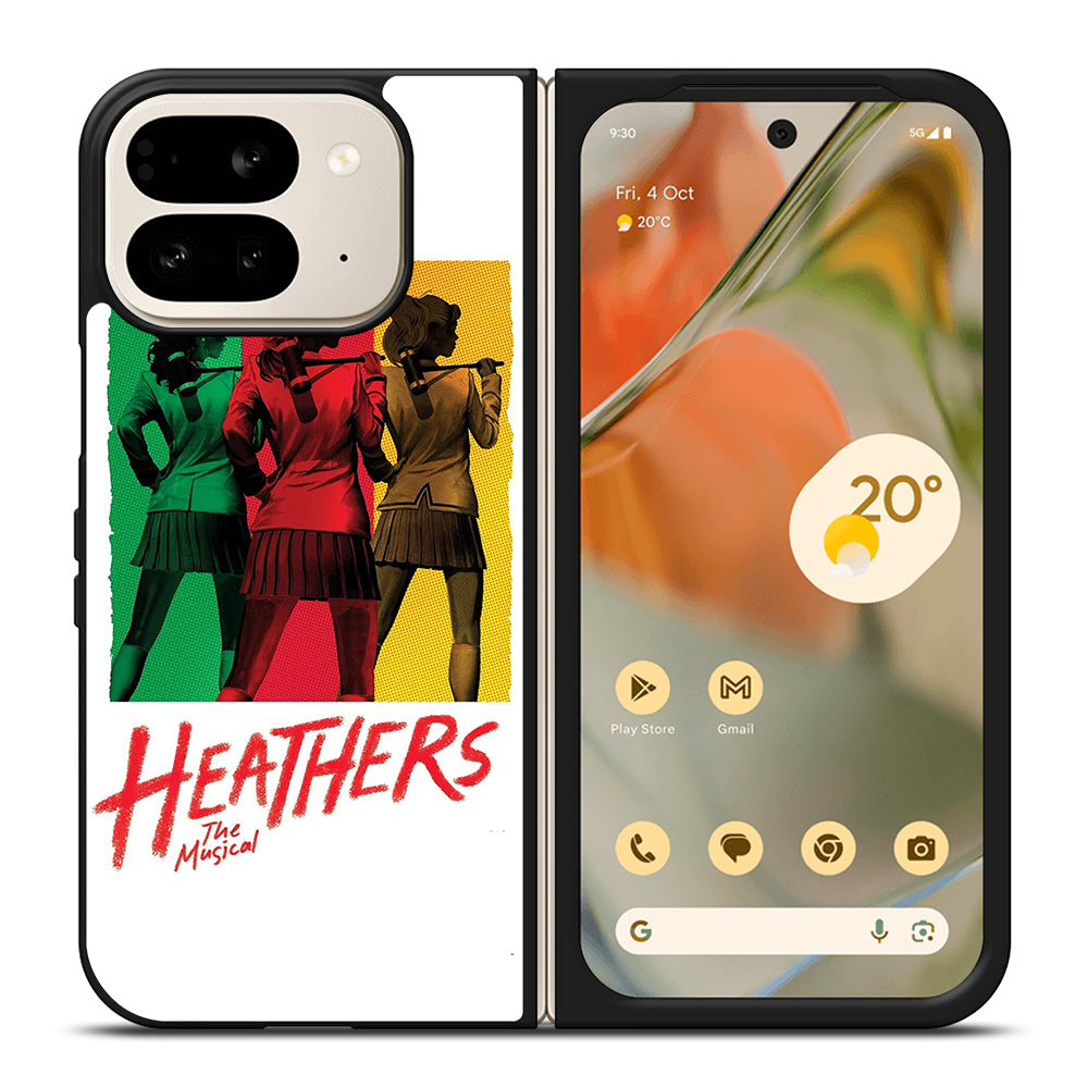 HEATHERS BROADWAY MUSICAL POSTER Google Pixel 9 Pro Fold Case Cover