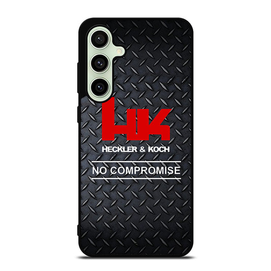 HECKLER AND KOCH METAL LOGO 2 Samsung Galaxy S24 FE Case Cover