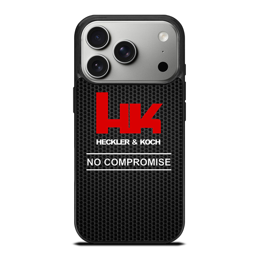 HECKLER AND KOCH METAL LOGO iPhone 17 Pro Case Cover