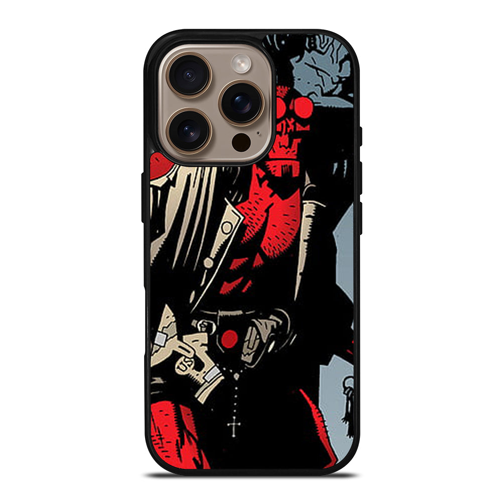 HELLBOY CARTOON iPhone 16 Pro Case Cover