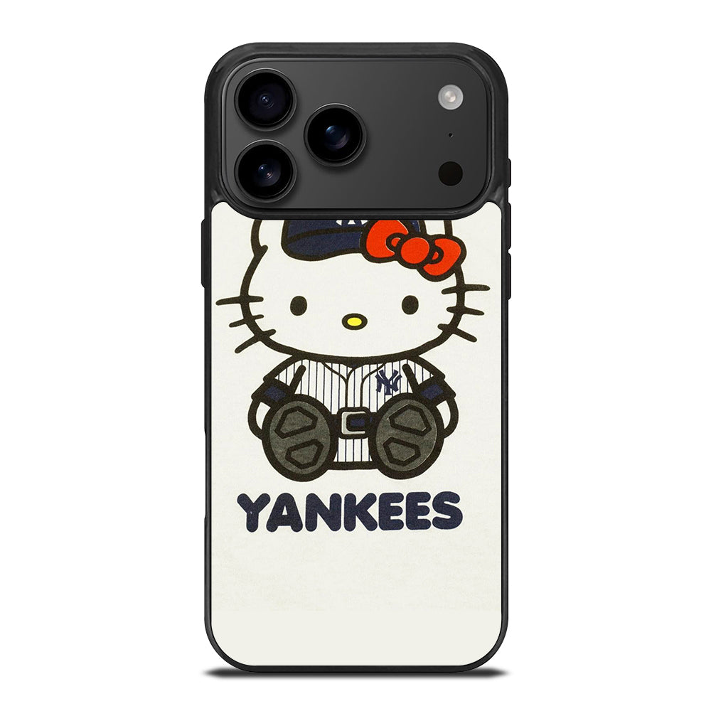 HELLO KITTY NEW YORK YANKEES 1 iPhone 17 Pro Max Case Cover