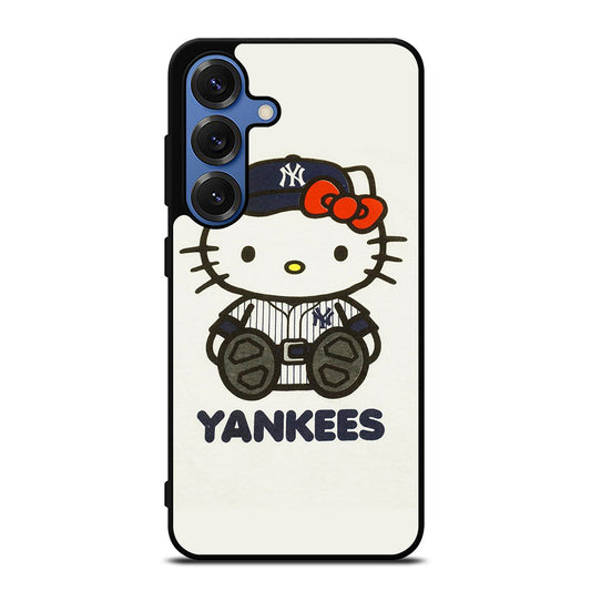 HELLO KITTY NEW YORK YANKEES 1 Samsung Galaxy S25 Case Cover