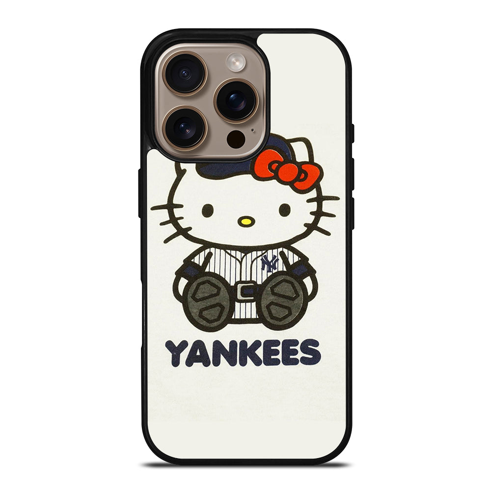 HELLO KITTY NEW YORK YANKEES 1 iPhone 16 Pro Case Cover