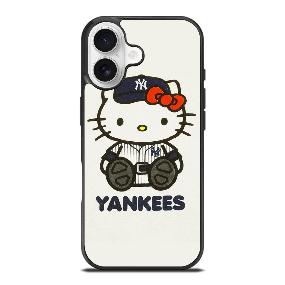 HELLO KITTY NEW YORK YANKEES 1 iPhone 17 Case Cover