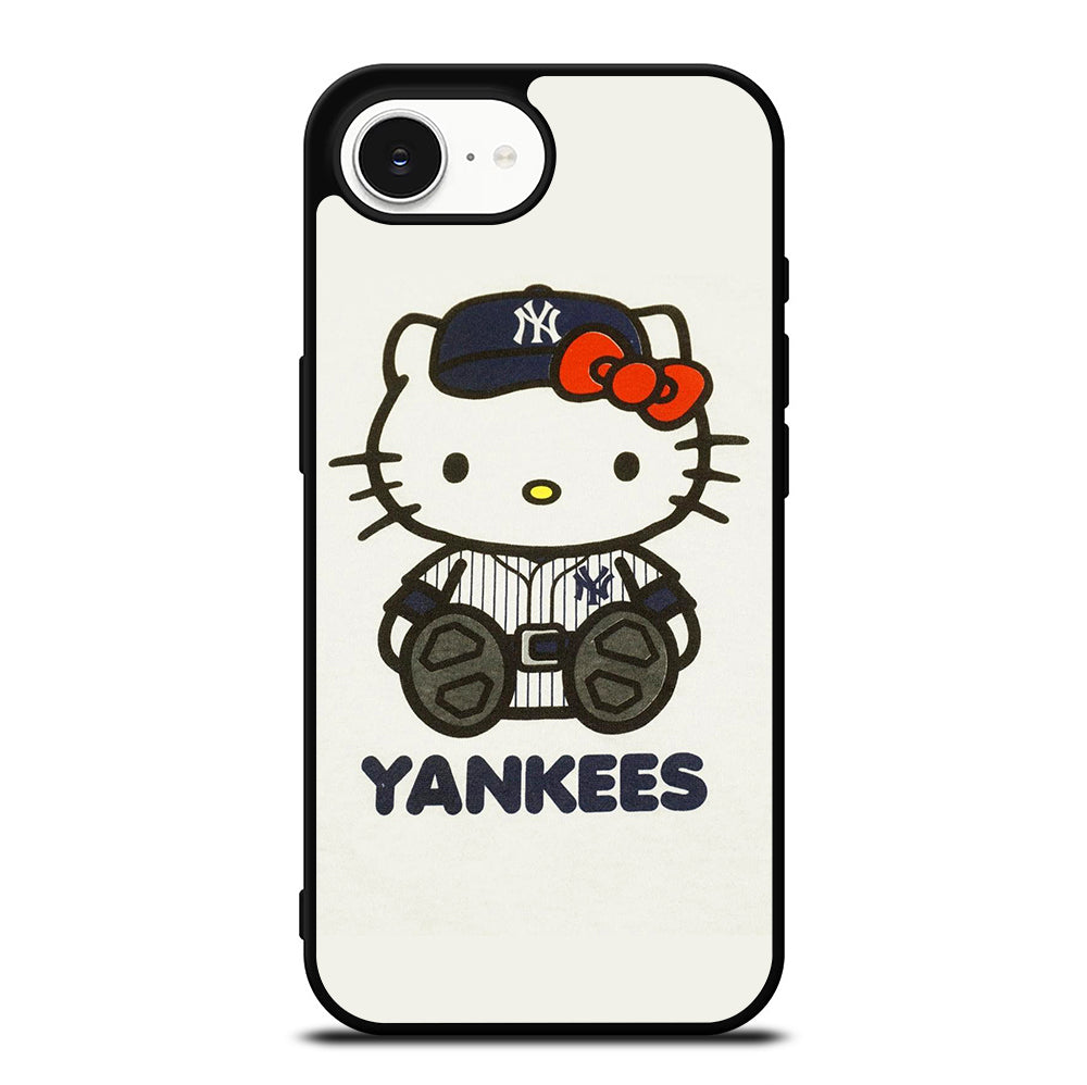 HELLO KITTY NEW YORK YANKEES 1 iPhone 16e Case Cover