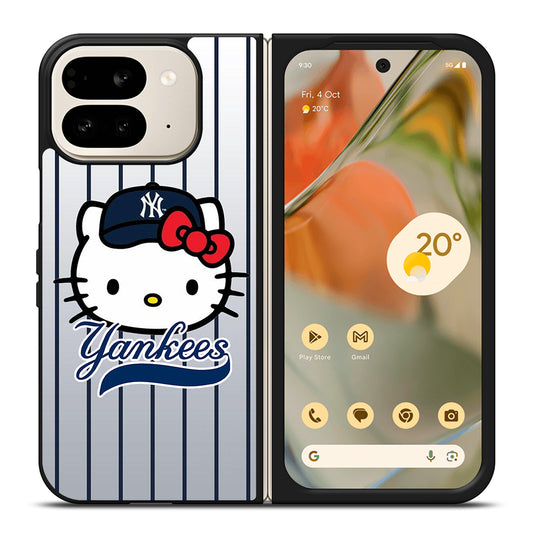 HELLO KITTY NEW YORK YANKEES 2 Google Pixel 9 Pro Fold Case Cover