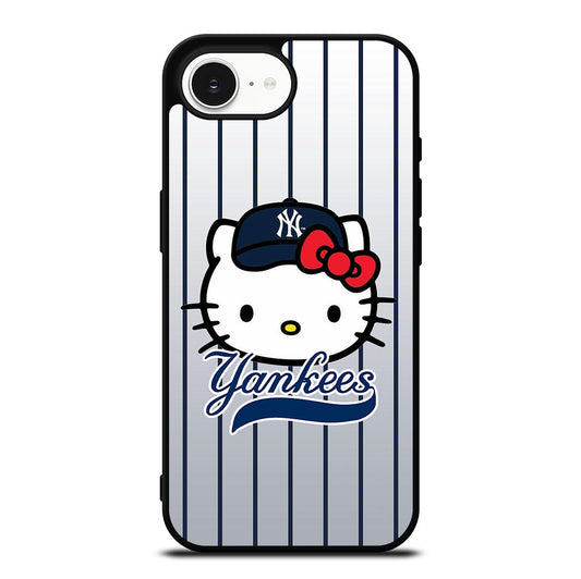 HELLO KITTY NEW YORK YANKEES 2 iPhone 16e Case Cover