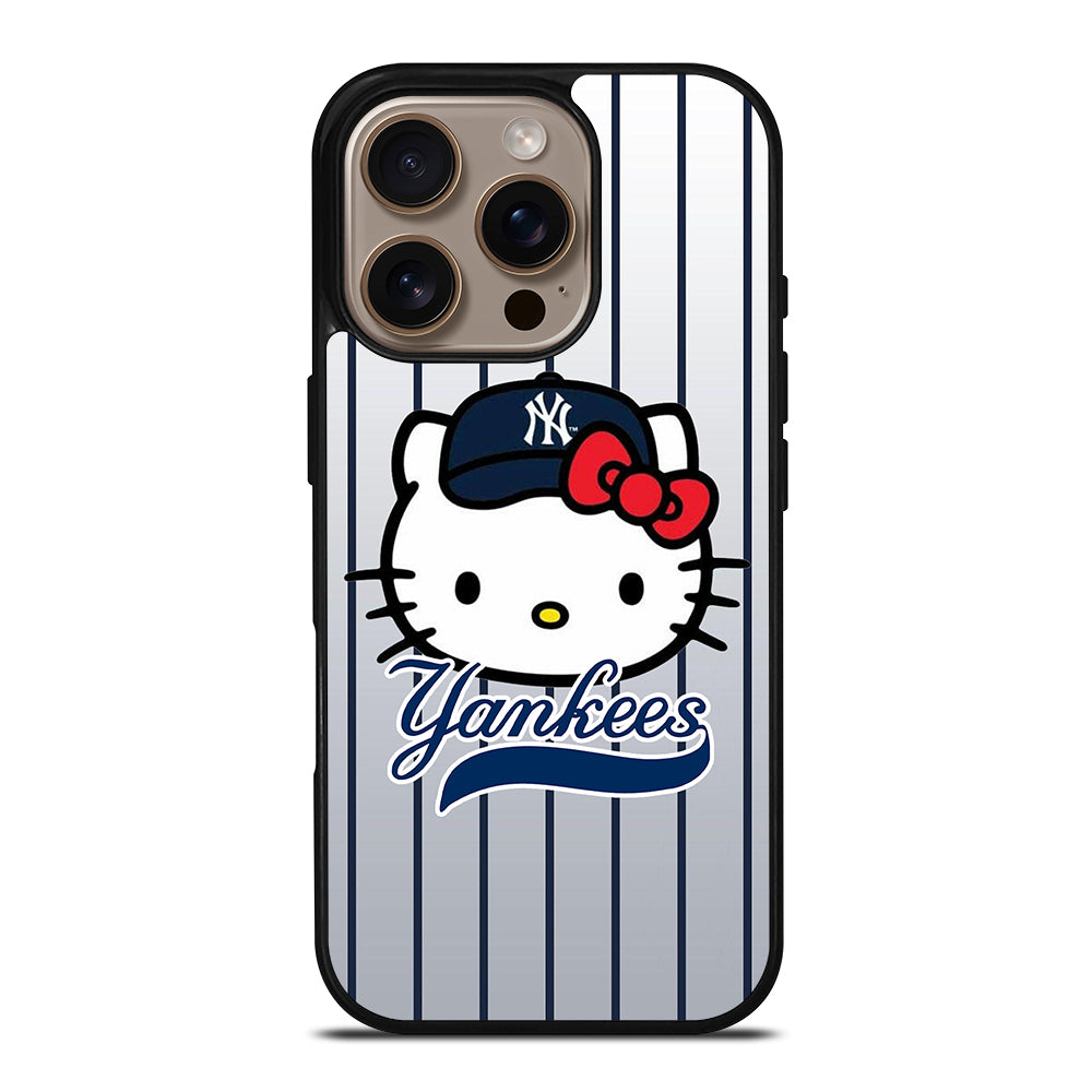 HELLO KITTY NEW YORK YANKEES 2 iPhone 16 Pro Case Cover