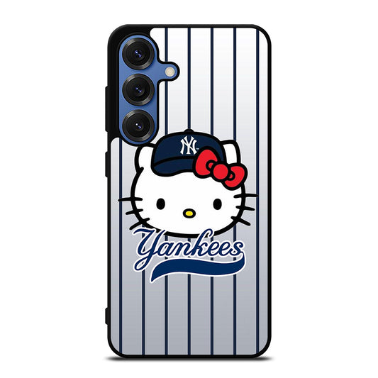HELLO KITTY NEW YORK YANKEES 2 Samsung Galaxy S26 Case Cover