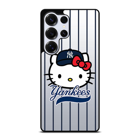 HELLO KITTY NEW YORK YANKEES 2 Samsung Galaxy S26 Ultra Case Cover