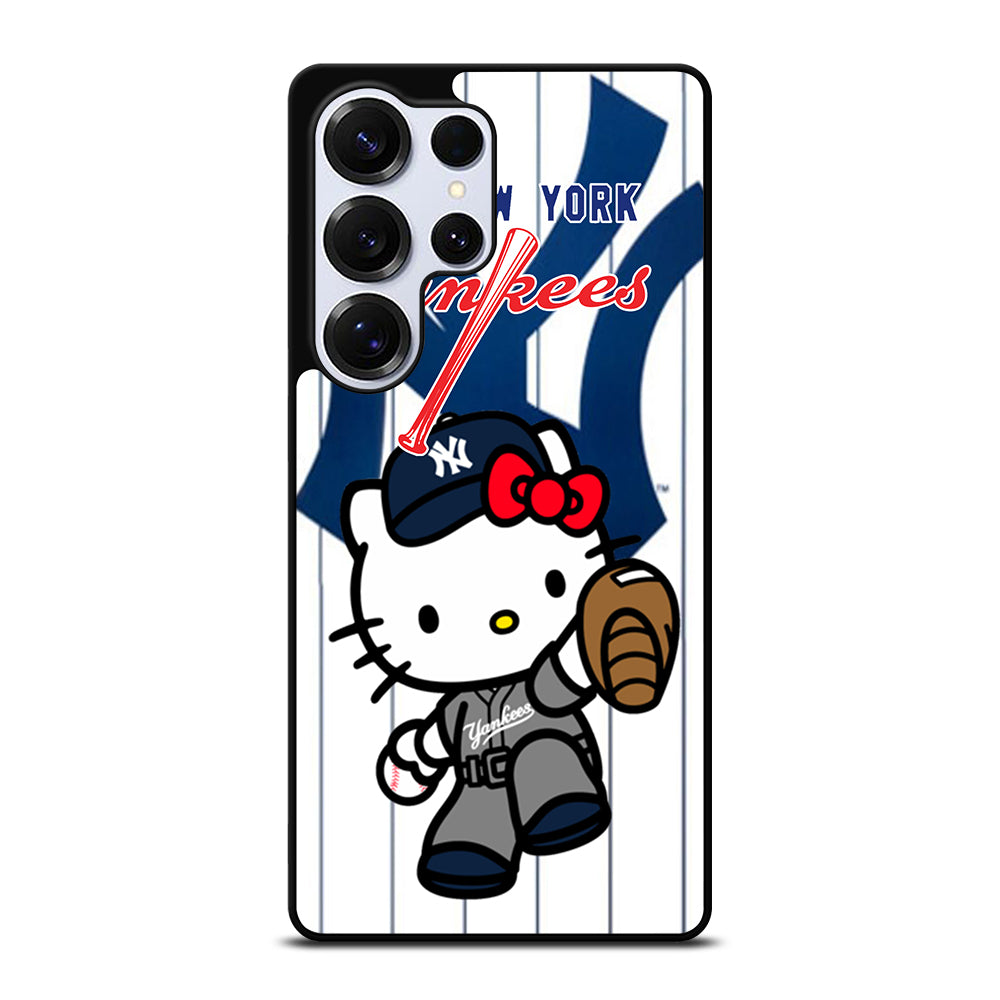 HELLO KITTY NEW YORK YANKEES 3 Samsung Galaxy S25 Ultra Case Cover