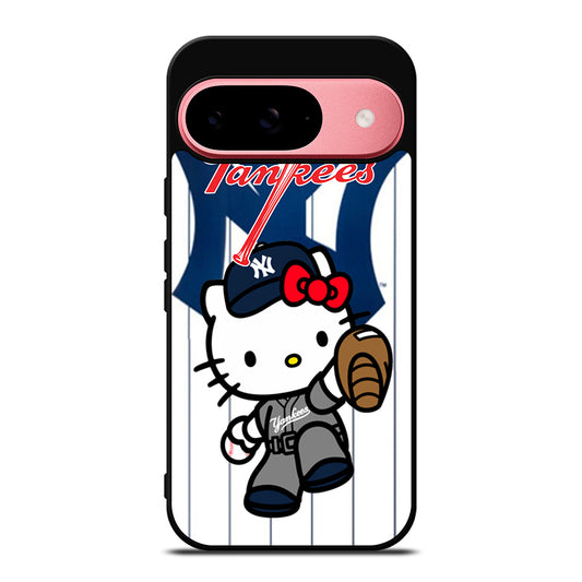 HELLO KITTY NEW YORK YANKEES 3 Google Pixel 9 Case Cover