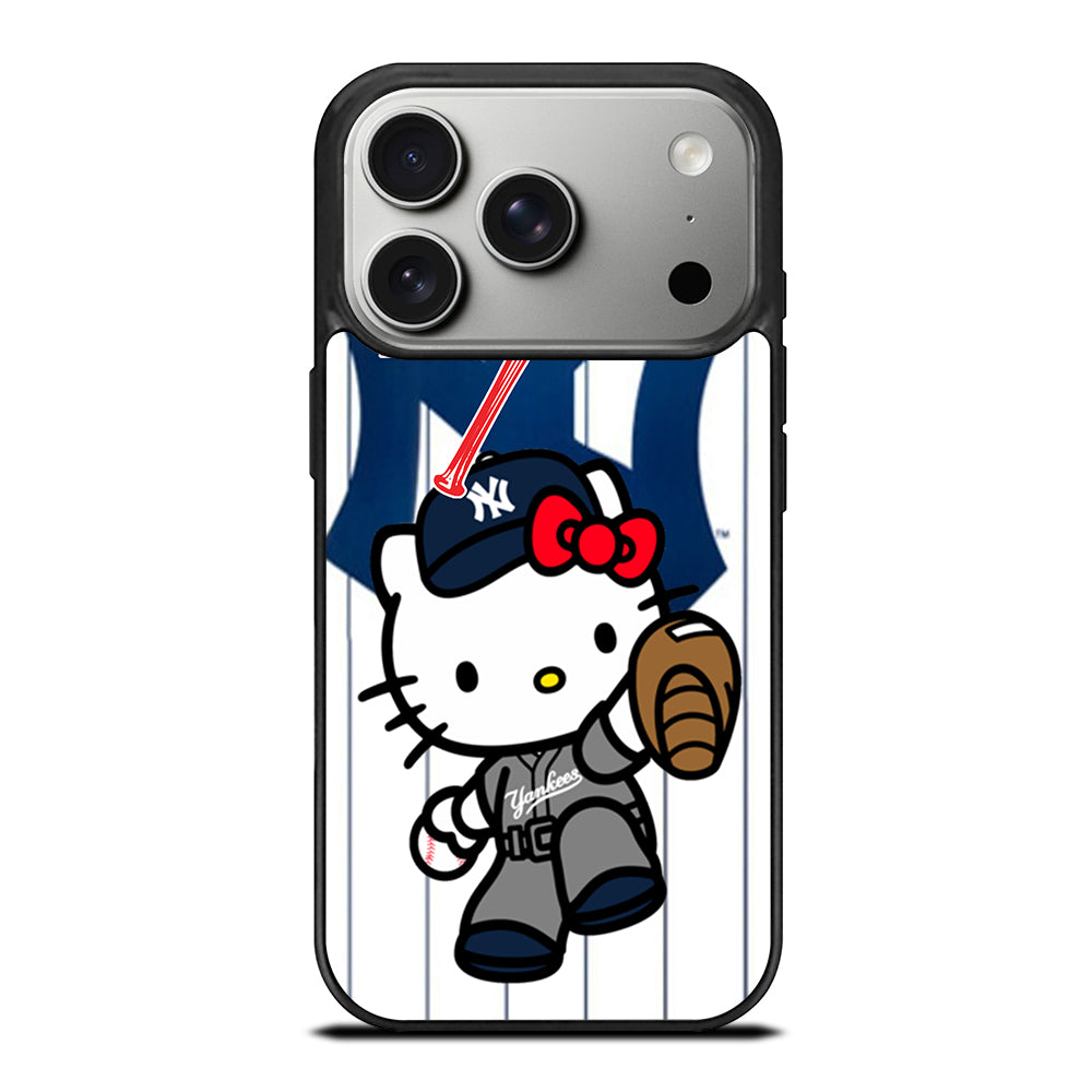 HELLO KITTY NEW YORK YANKEES 3 iPhone 17 Pro Case Cover