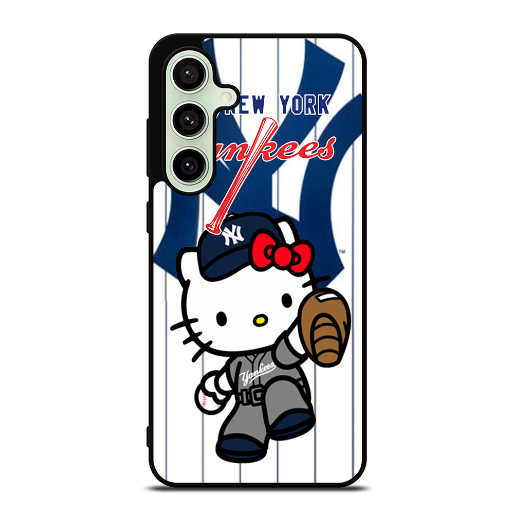 HELLO KITTY NEW YORK YANKEES 3 Samsung Galaxy S24 FE Case Cover