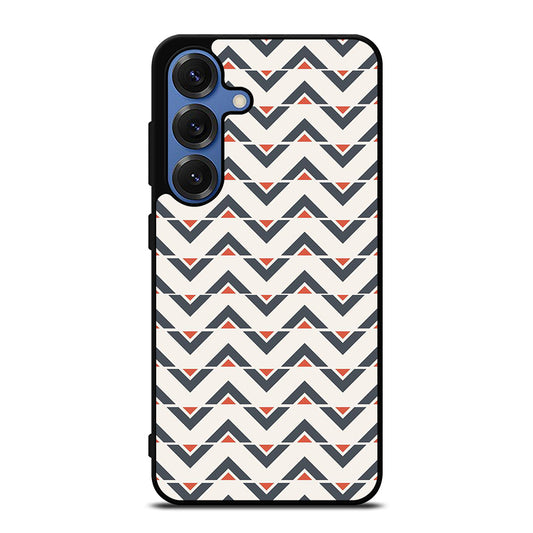 HERRINGBONE TRIANGLE PATTERN Samsung Galaxy S25 Case Cover