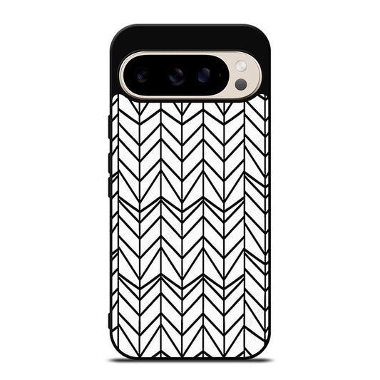 HERRINGBONE TRIANGLE PATTERN 2 Google Pixel 9 Pro Case Cover