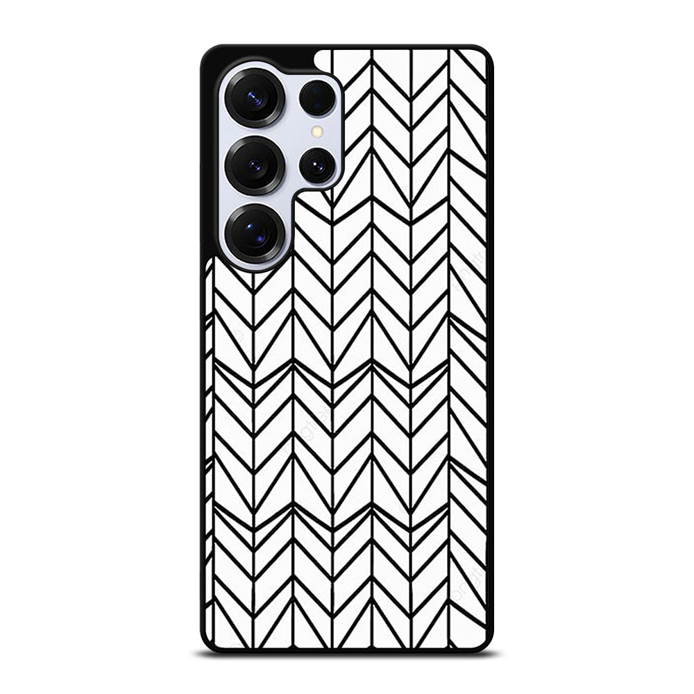 HERRINGBONE TRIANGLE PATTERN 2 Samsung Galaxy S25 Ultra Case Cover