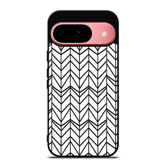 HERRINGBONE TRIANGLE PATTERN 2 Google Pixel 9 Case Cover