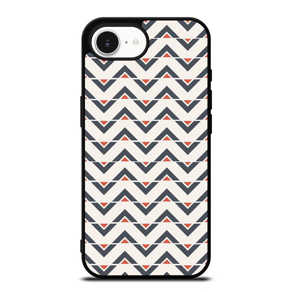 HERRINGBONE TRIANGLE PATTERN iPhone 16e Case Cover