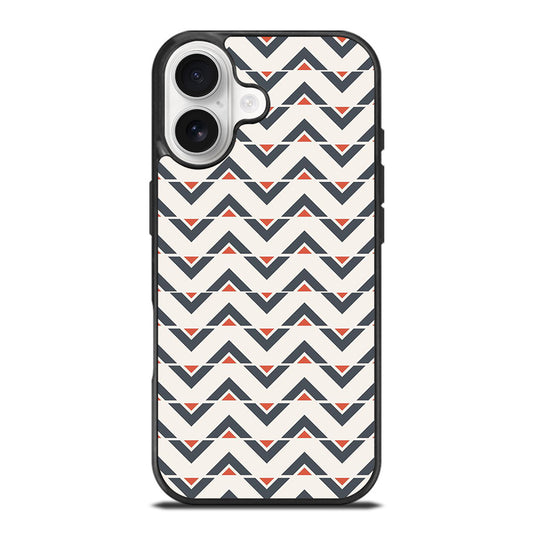 HERRINGBONE TRIANGLE PATTERN iPhone 17 Case Cover