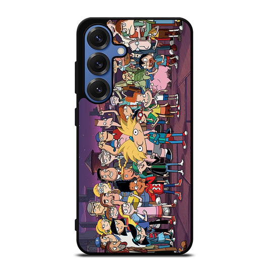 HEY ARNOLD ALL CHARACTER Samsung Galaxy S25 Case Cover