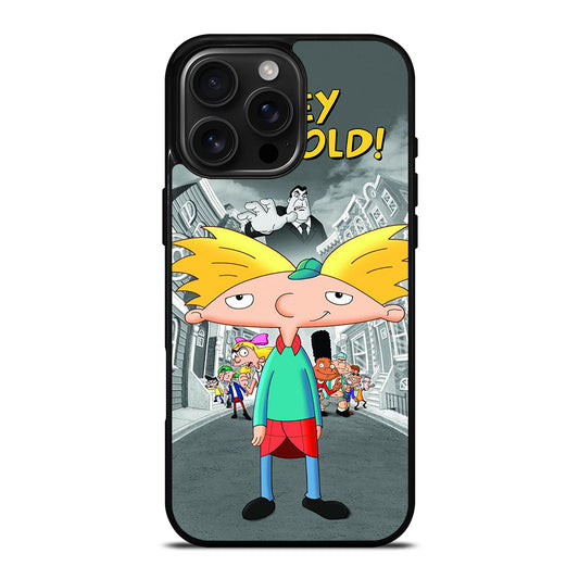 HEY ARNOLD CARTOON SERIES iPhone 16 Pro Max Case Cover