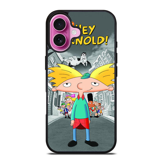 HEY ARNOLD CARTOON SERIES iPhone 16 Plus Case Cover