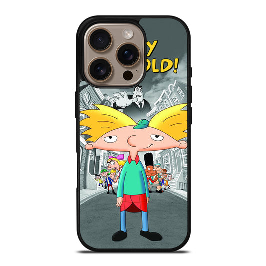 HEY ARNOLD CARTOON SERIES iPhone 16 Pro Case Cover